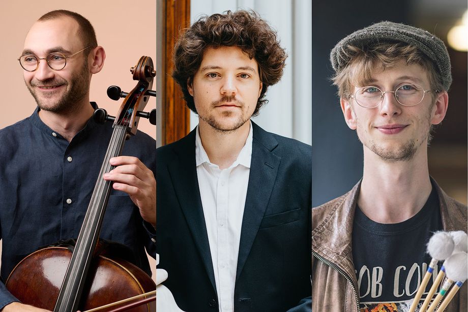 Portrait de Basile Ausländer, Jansen Ryser et Augustin Lipp