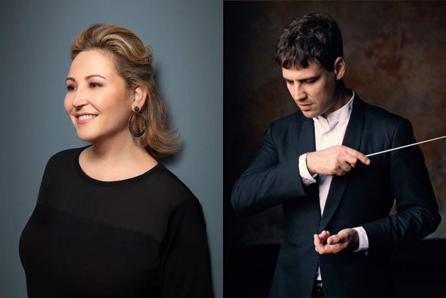 Portrait de Karine Deshayes et Victor Julien-Laferrière 